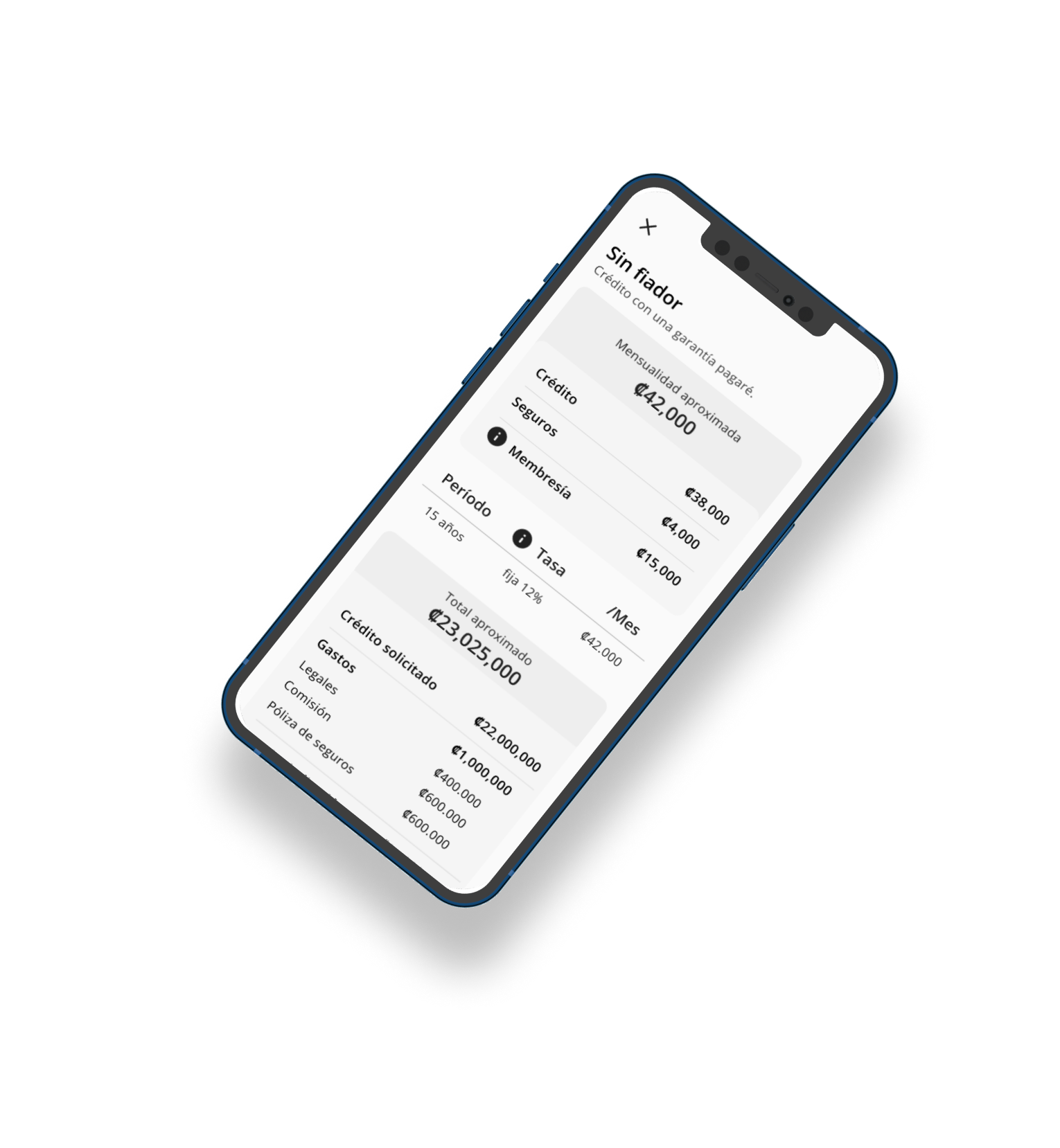 Health-Loan Platform screen 1